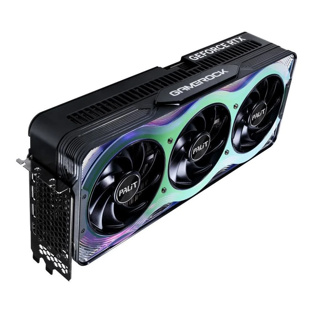 Imagem 4 de 4 do produto Placa De Vídeo Palit Nvidia Geforce RTX 5090 Gamerock Oc, 32gb Gddr7 - Ne75090s19r5-gb2020g