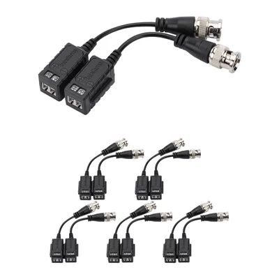 Kit 6 Baluns Passivo Multi Hd Para Câmeras 4k Ultra Hd Vb 501 P Intelbras