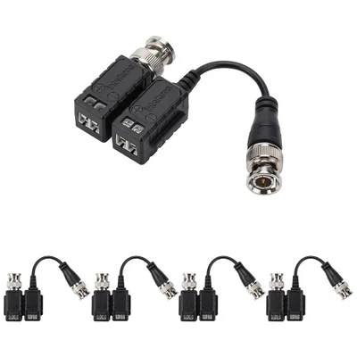 Kit 5 Baluns Passivo Multi Hd Para Câmeras 4k Ultra Hd Vb 500 P Intelbras
