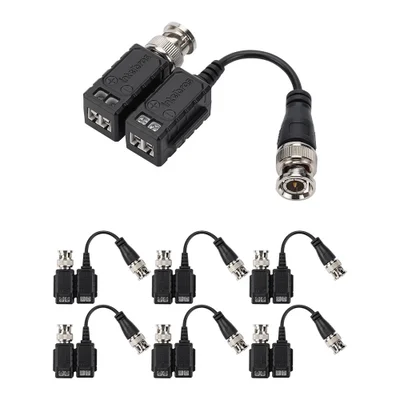 Kit 7 Baluns Passivo Multi Hd Para Câmeras 4k Ultra Hd Vb 500 P Intelbras
