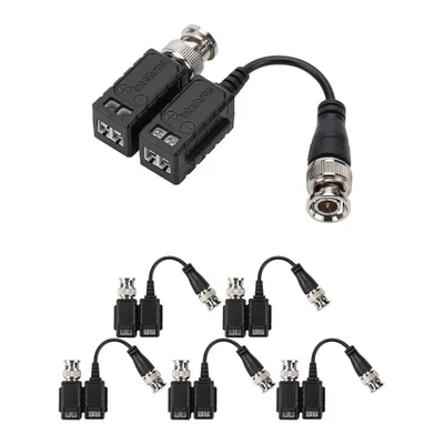 Kit 6 Baluns Passivo Multi Hd Para Câmeras 4k Ultra Hd Vb 500 P Intelbras