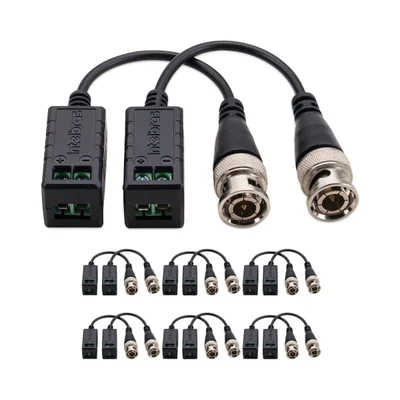Kit 7 Baluns Passivo Multi Hd Para Câmeras Full Hd Vb 301 P Intelbras