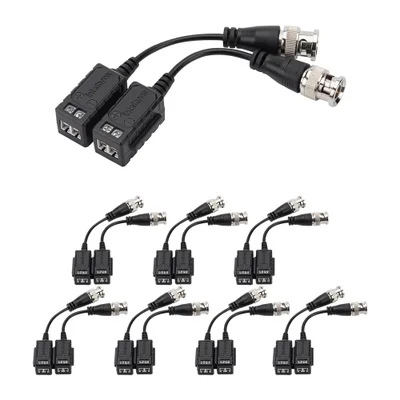 Kit 8 Baluns Passivo Multi Hd Para Câmeras 4k Ultra Hd Vb 501 P Intelbras