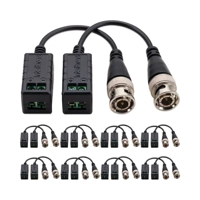 Kit 9 Baluns Passivo Multi Hd Para Câmeras Full Hd Vb 301 P Intelbras