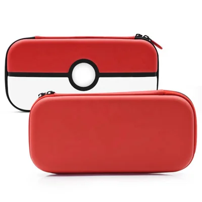 Case Bolsa Nintendo Switch Pokémon Pokébola Rígida Para Transporte