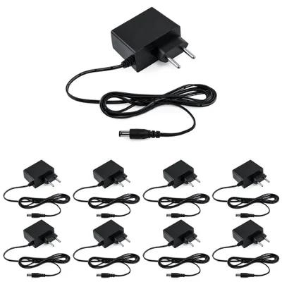 Kit 9 Fontes De Alimentação 12v 1a Ac/dc Ef 1201 L Intelbras