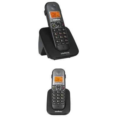 Kit Telefone Sem Fio Ts 5120 + 1 Ramal Ts 5121 Intelbras
