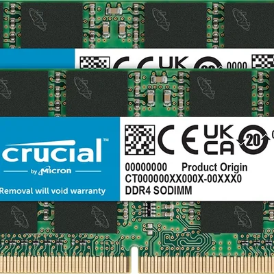 Kit 2 Memórias Para Notebook Crucial Sodimm 8GB, 16gb Total, 3200mhz, Ddr4 - Ct2k8g4sfra32a