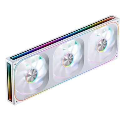 Fan 3 Em 1 Premium Jonsbo Za-360w ARGB 360mm 62 Cfm Pwm Branco