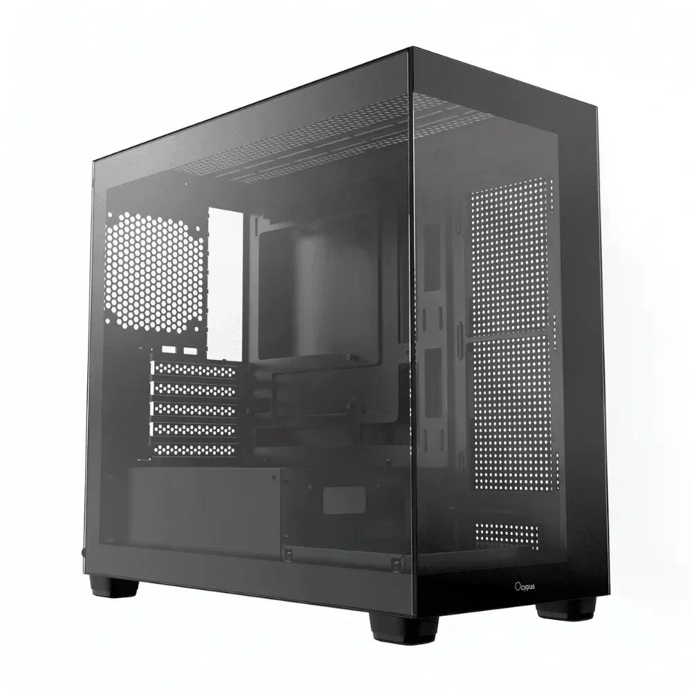 Gabinete Ocypus Gamma C52, Micro-atx, Preto, Sem Fans, Sem Fonte-gamma-c52-bkd000xx-gl