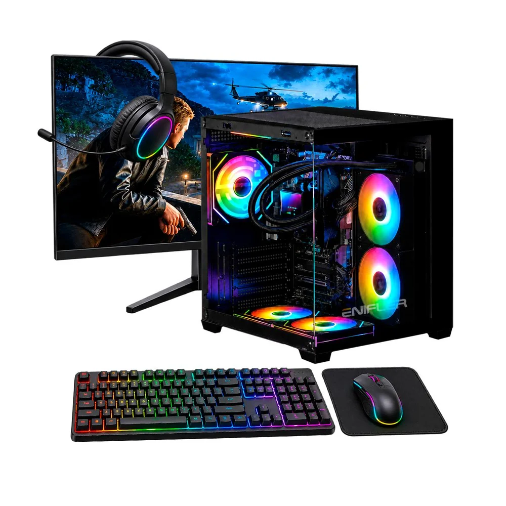 PC Gamer Completo Ryzen 7 5700g, 16gb Ddr4, SSD Sata 480GB