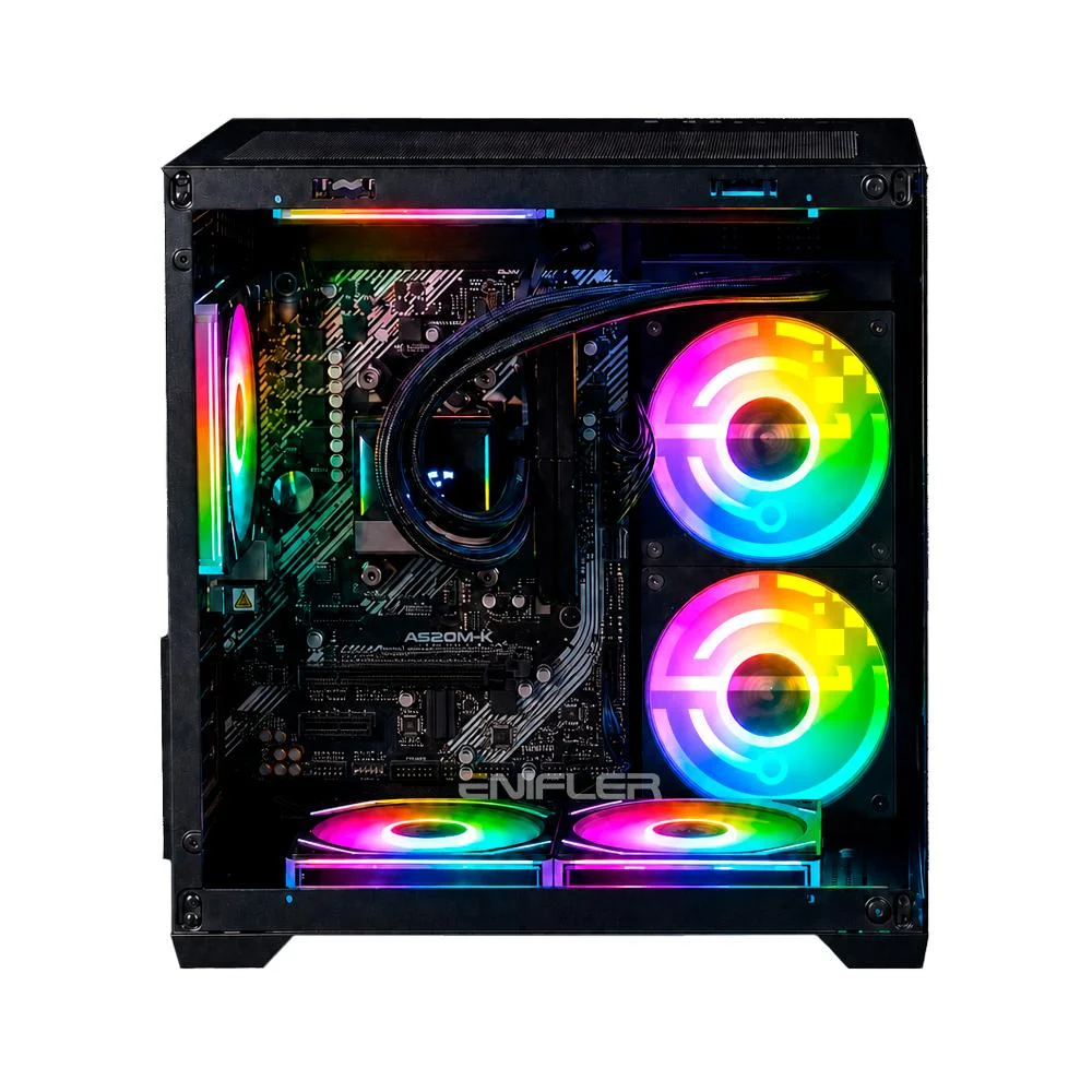 PC Gamer Completo Ryzen 7 5700g, 16gb Ddr4, SSD Sata 480GB, 500w 80 Plus, Cc94htmu-e - view 3