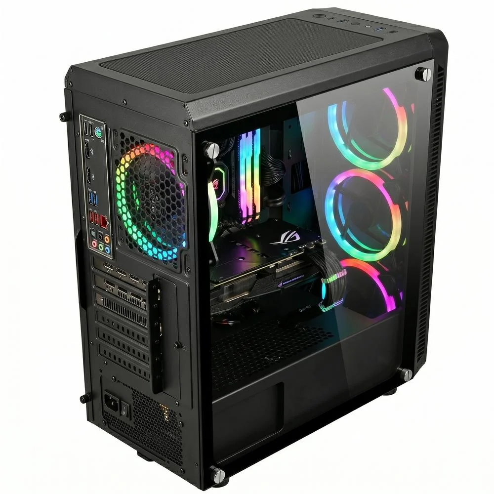 PC Gamer Intel Core i7 6700, Gtx 1650 4gb, 16gb, SSD 1TB, WINDOWS 10 Pro Preto 3ggw18 - view 3
