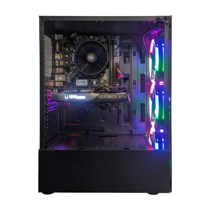 Computador Gamer Ntc Vulcano Amd Ryzen 5 5500, RTX 4060 8GB, 16gb Ram, SSD 512gb Nvme, Linux, 30117tc550016512lx - view 3