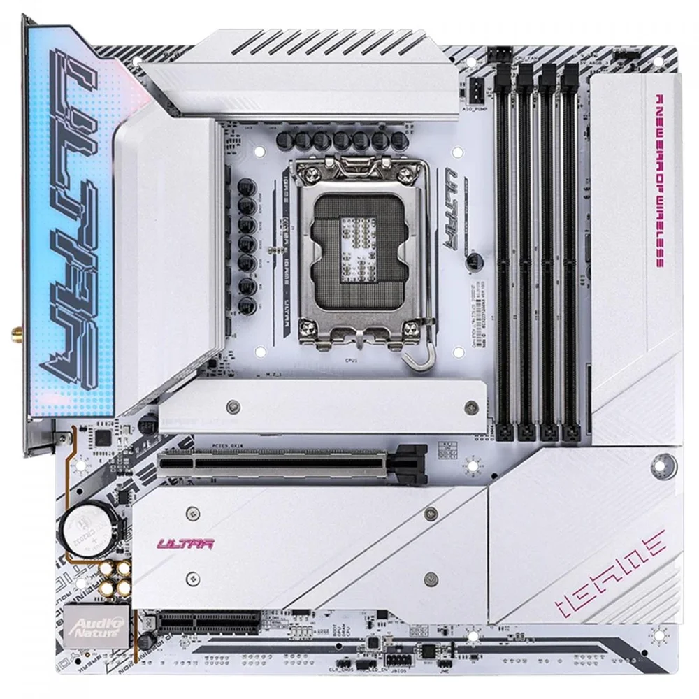 Placa Mãe Colorful Igame B760m Ultra Z D5 V20, Chipset B760, Intel LGA  1700, Matx, Ddr5, Branco