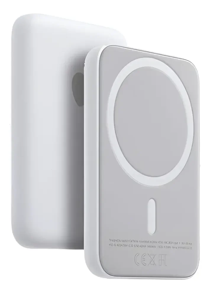 Carregador Portátil Power Bank 5000mah Sem Fio Por Indução