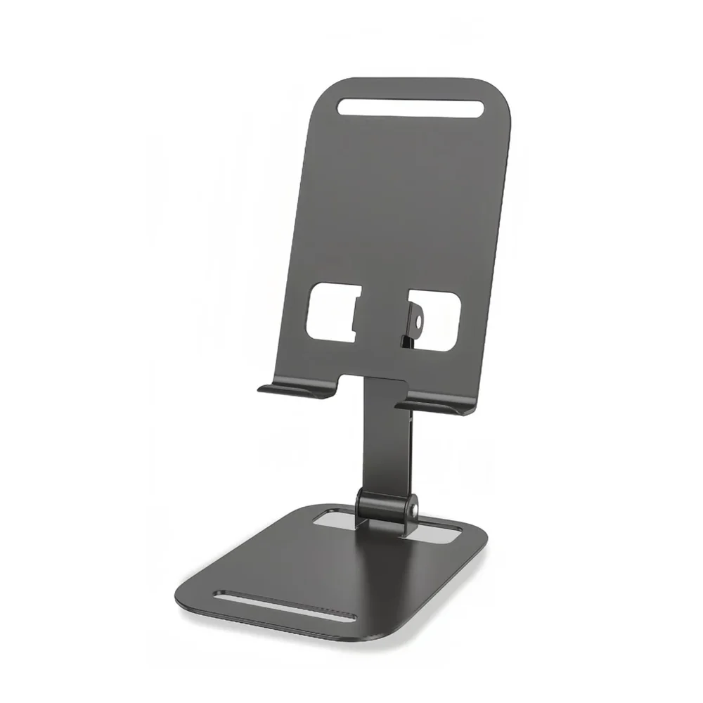 Suporte Alumínio Para Celular De Mesa 180 Ângulo Regulável - H'maston Cj-75