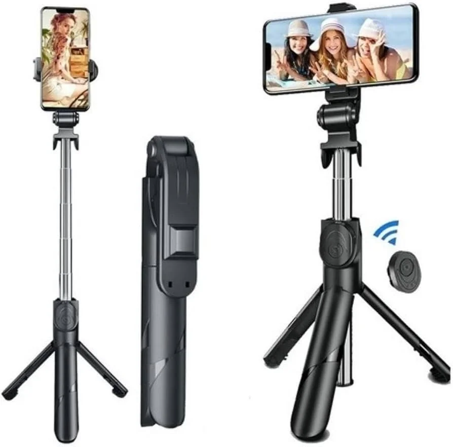 Selfie Tripé Bluetooth H'maston Zp004 Com Controle