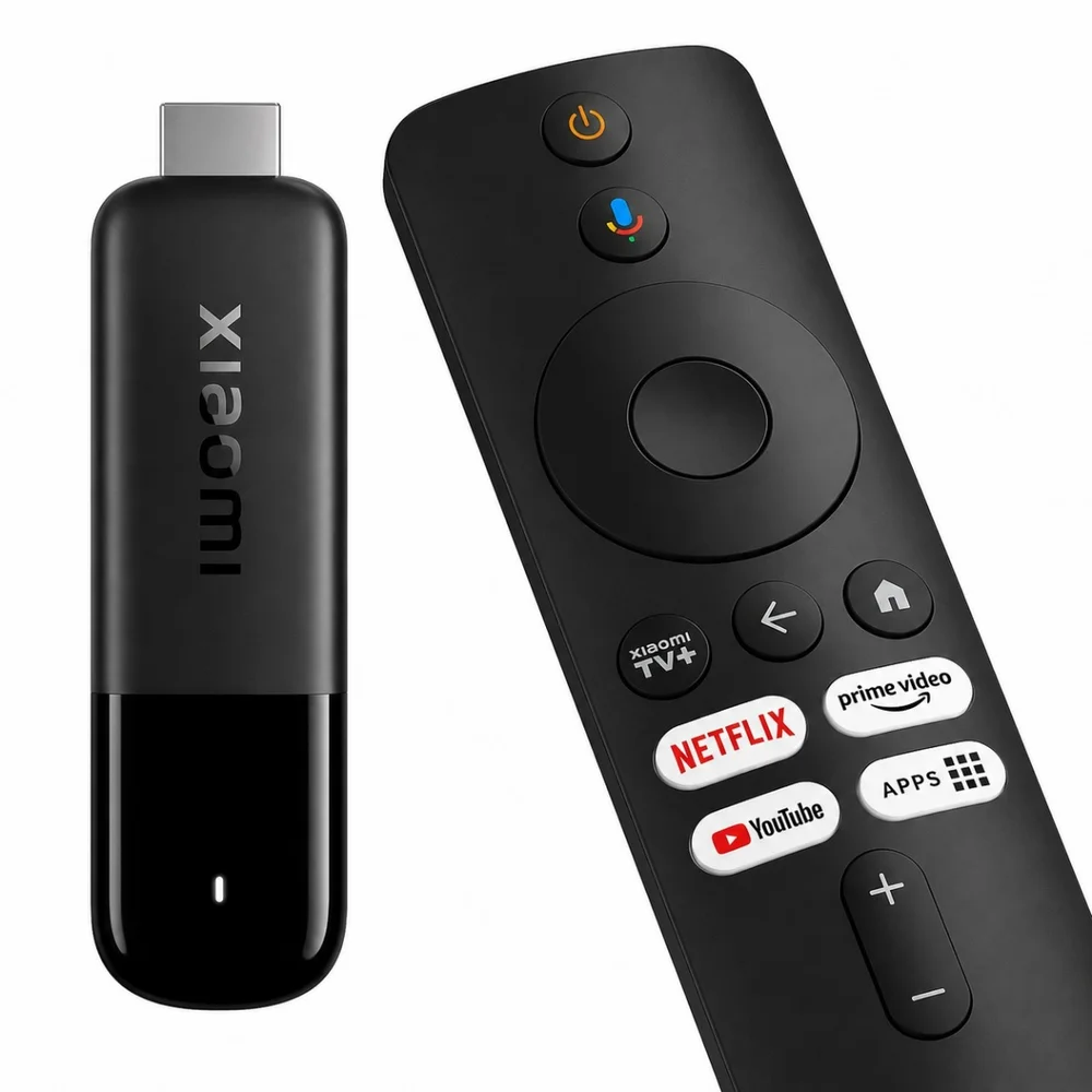 Xiaomi Tv Stick 4k Wi-fi 6 Quad Core 2º Nd Gen Controle Voz