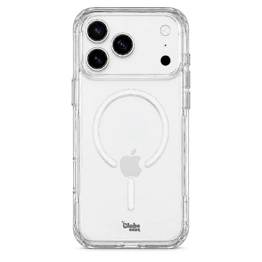 Capa Crystal Venesis Magsafe Para Iphone 17 Pro Max / 18 Pro Max - Branca - Space