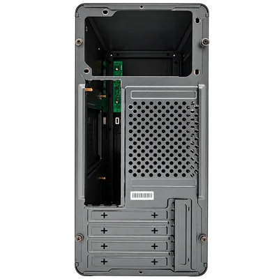 Gabinete Office Brazil PC Bpc-ls9, 2x Usb 2.0, Áudio Frontal, Preto - Micro Atx — foto 2
