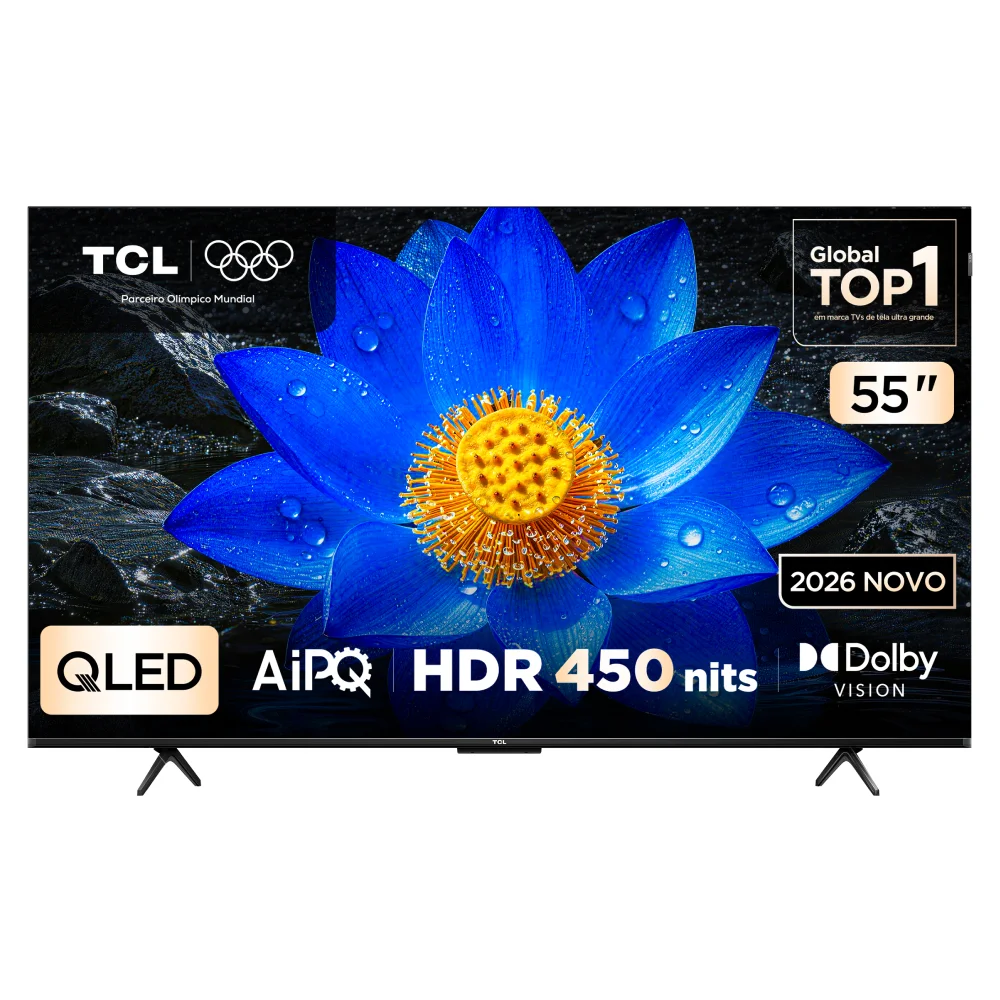 Smart Tv Tcl 55 " QLED 4k P8ls Wifi Bluetooth Google Tv Hdr10+ 120 Hz Dlg Vrr 55p8ls