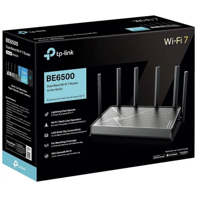 Roteador Tp-link Wifi 7 Archer Be400 Dual-band Be6500 6.5gbps — foto 5