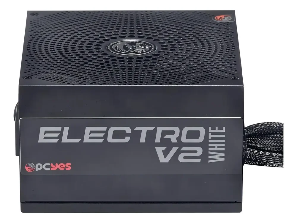 Fonte PCyes Electro V2 White 400w 80 Plus Para PC (seminovo)