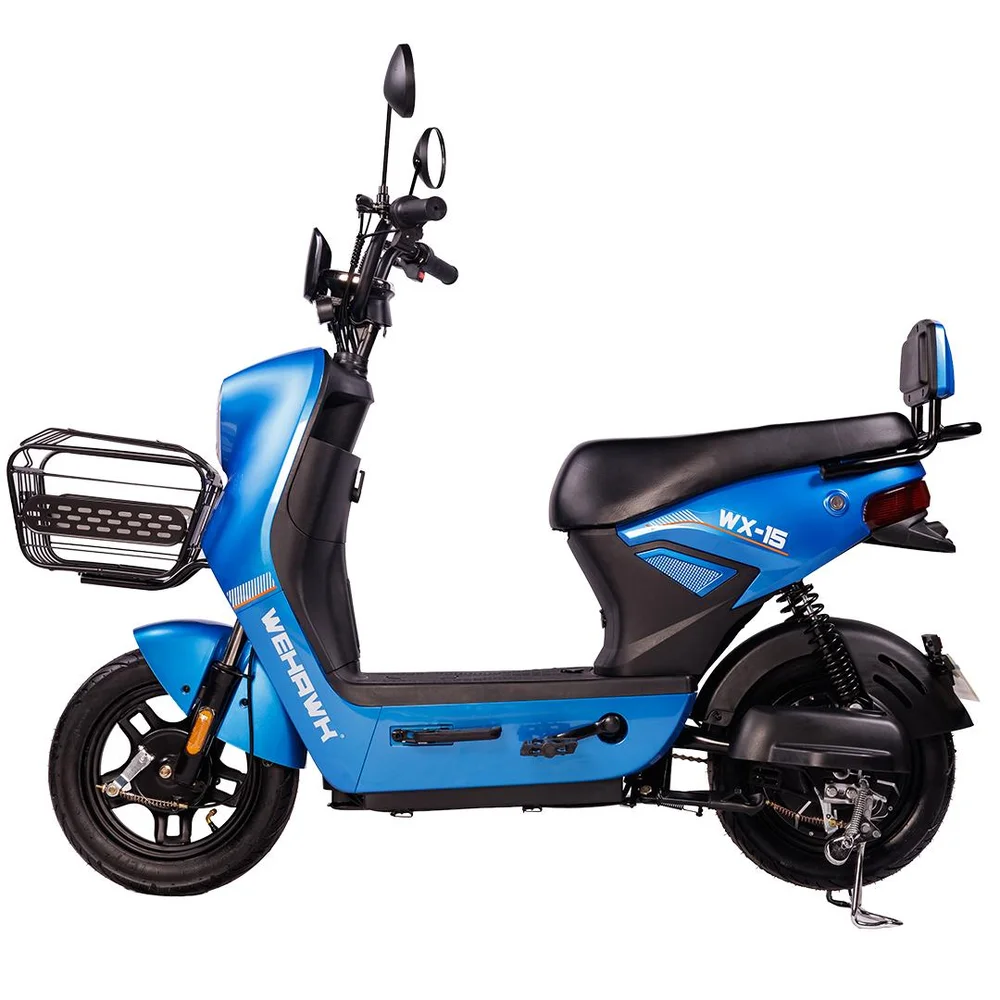 Bicicleta Eletrica Wx-15 Wehawk 800w Bat Litio 48v 20ah - Azul