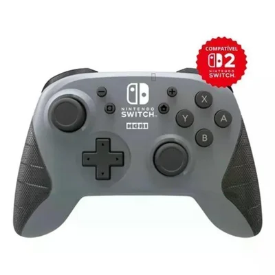 Controle Sem Fio Horipad Hori Nintendo Switch Cinza — foto 4