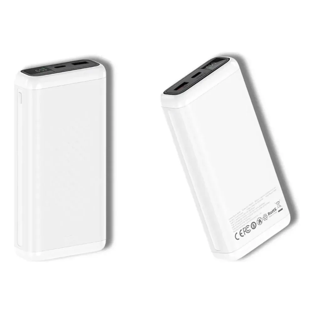 Power Bank 20000 Mah Usb-c/ Usb 22,5w Com Display Digital Xo