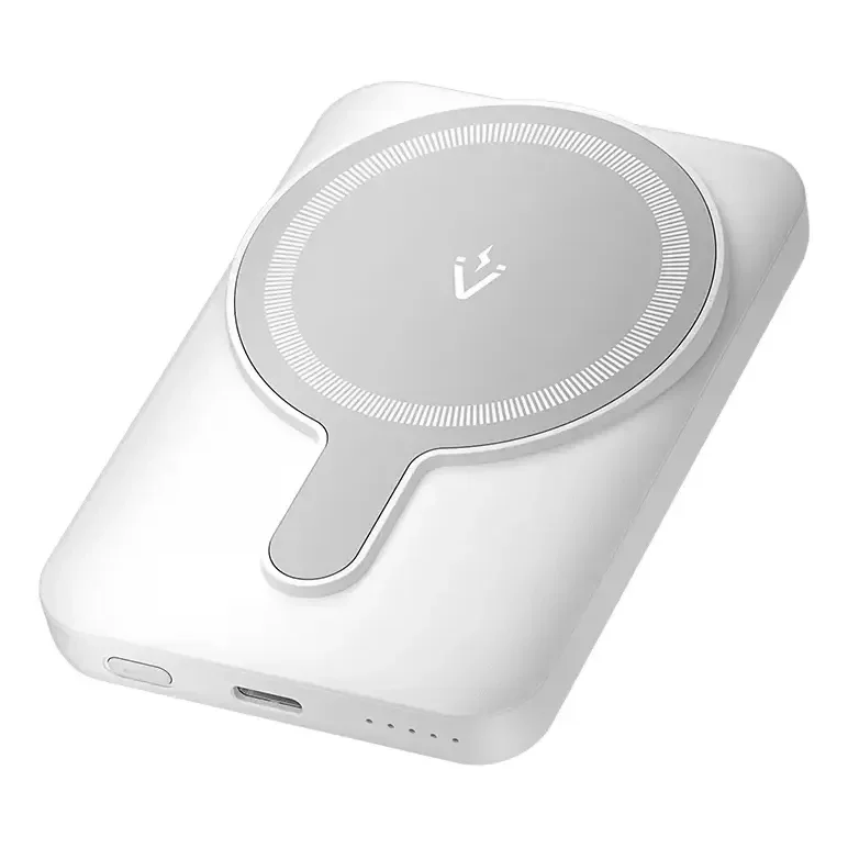 Carregador Portátil Power Bank Magsafe Vention 5000mah - Conector Usb C De 22 W Com Carregamento Super Rápido De Bateria