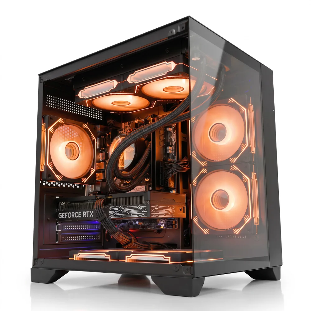 PC Gamer Aquário Preto Ryzen 7 5700x | RTX 5060 Ti 8GB | 32gb Ram | SSD Nvme 1TB | Wi-fi | Water Cooler 240mm | Fonte 750w | Win 11 Pro