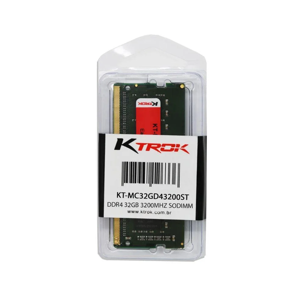 Memoria Ram Notebook Ktrok 32gb Ddr5 5600mhz