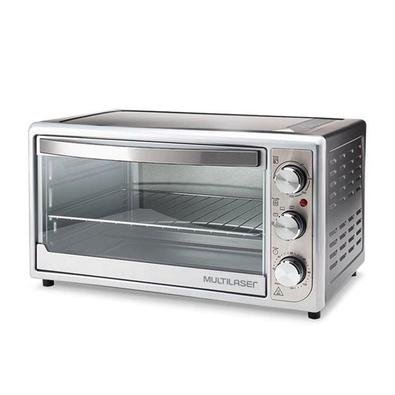 Forno Elétrico Multilaser, seus pratos suculentos e no ponto certo. O forno elétrico da Multilaser é ideal para assar, tostar, grelhar e esquentar, p