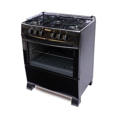 Fogão 5 Bocas Mesa de Inox Sírius Plus com Acendimento Automático Braslar!! Características: Mesa em Inox com Bordas Dobradas Acendimento Automá