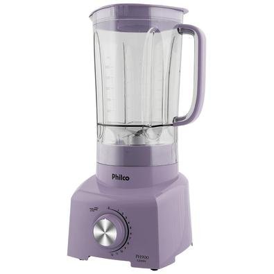 O Liquidificador Philco PH900 Purple oferece função Ice, que tritura gelo com maior facilidade e rapidez. Suas bebidas e receitas prediletas ainda mai