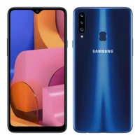Samsung Galaxy A20s 32GB, Câmera Tripla Traseira, Selfie de 8MP, Tela Infinita de 6.5", Leitor de Digital, Octa Core e Android 9.0 - Azul