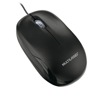 Mouse Multi Box Óptico, USB, Preto - MO255