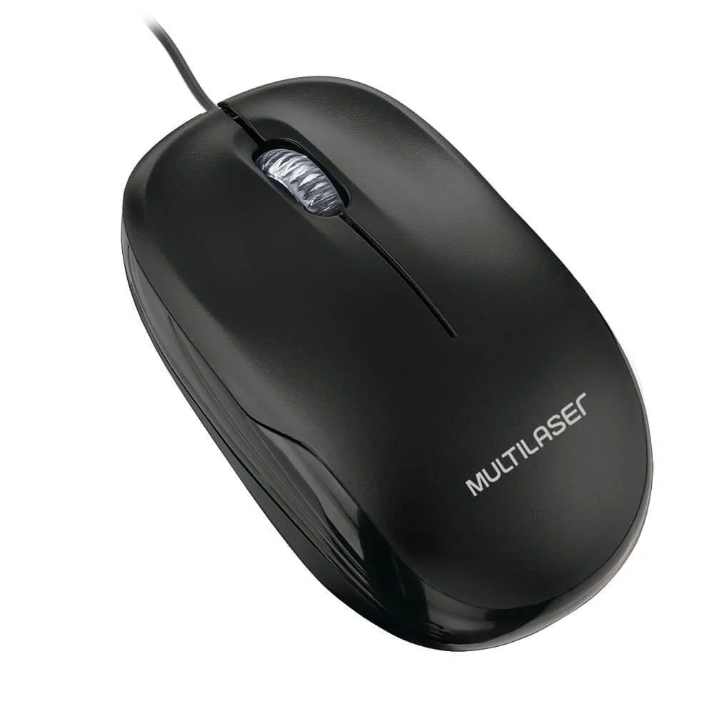 Mouse Multi Box Óptico USB Preto MO255 KaBuM