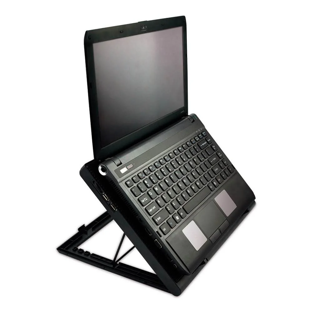 Imagem 2 de 5 do produto Cooler Para Notebook Warrior AC267 Power Gamer, Led Verde