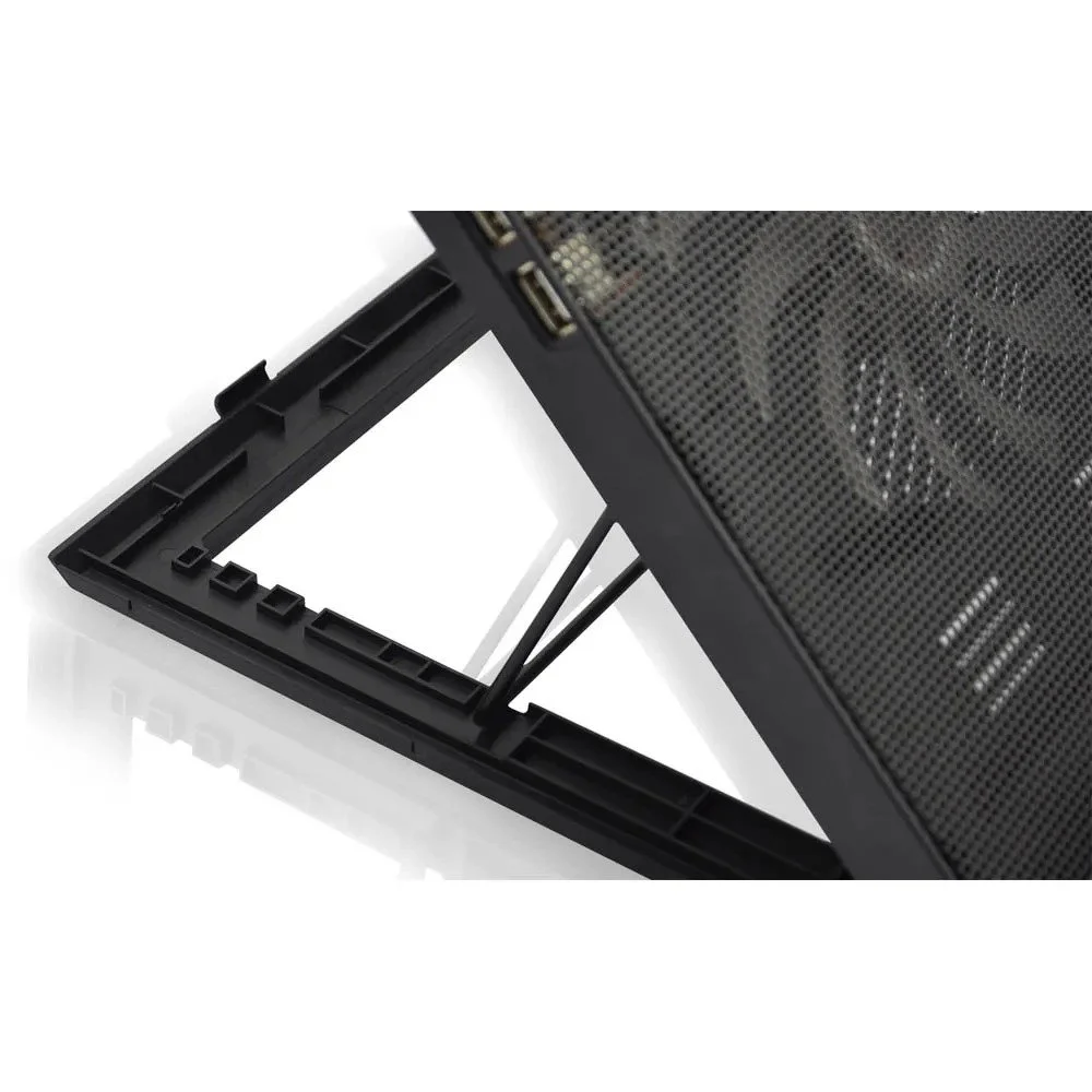 Imagem 4 de 5 do produto Cooler Para Notebook Warrior AC267 Power Gamer, Led Verde