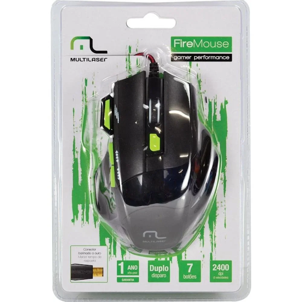 Mouse Gamer Com Fio Multi Mo208 Óptico Xgamer