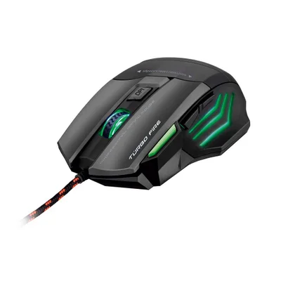 Mouse Gamer Multi Rayner, 3200DPI, 7 Botões, Preto - 37971