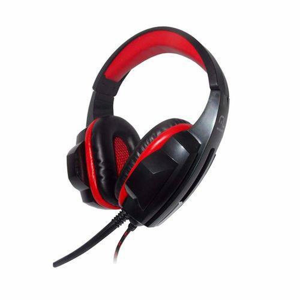 Fone de Ouvido Multilaser PH120 Headset Gamer P2 Cabo Nylon Vermelho |  KaBuM!