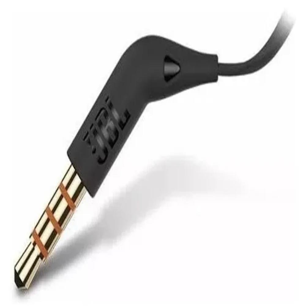 Fone De Ouvido JBL, T110 Blk, Com Microfone - Preto | KaBuM!