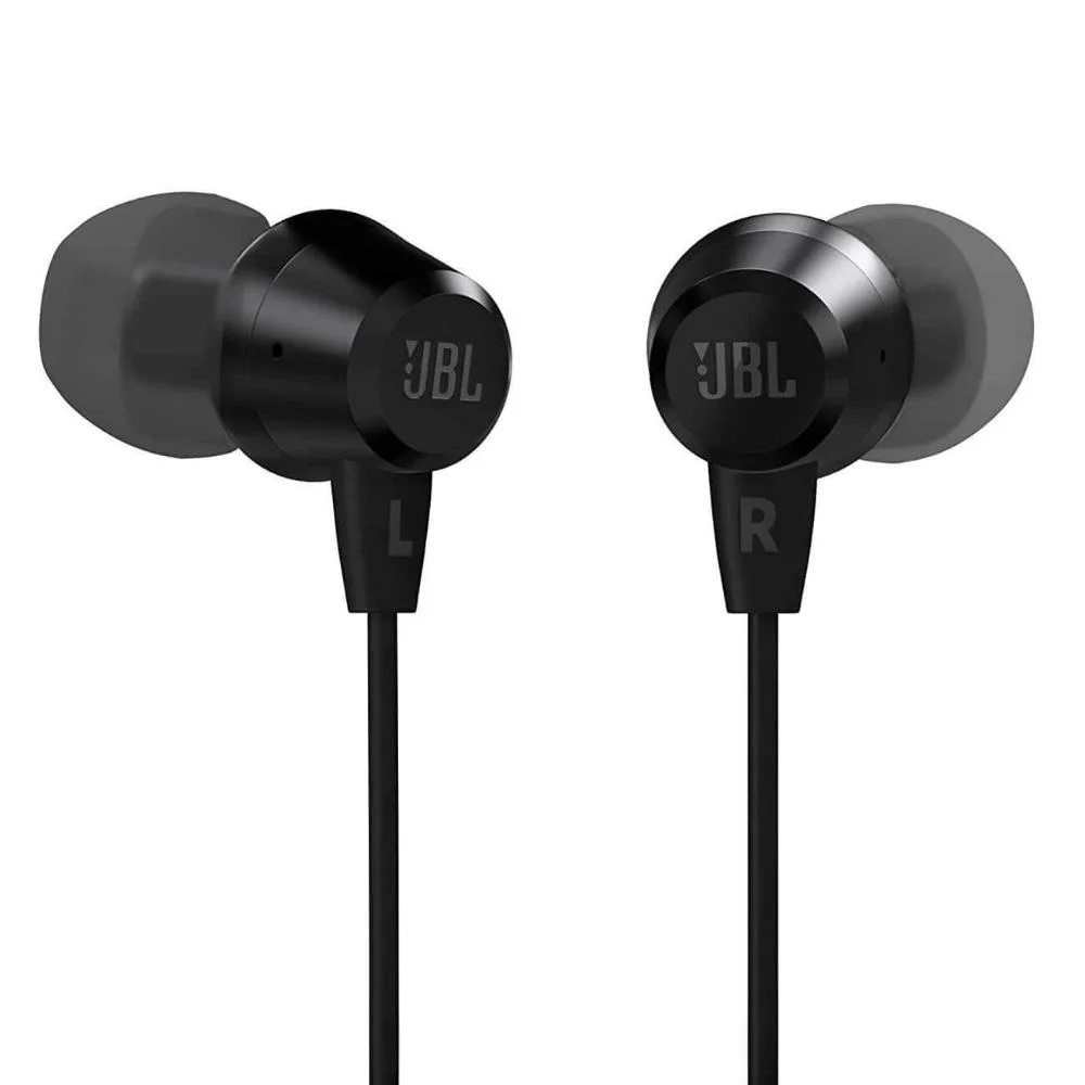 Imagem 4 de 5 do produto Fone De Ouvido Intra Auricular Jbl Tune 110, Com Fio, Microfone, Conector 3.5mm, Preto - Jblt110blk