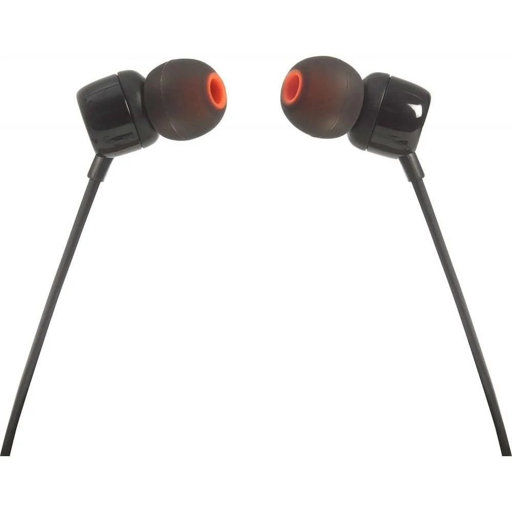 Imagem 5 de 5 do produto Fone De Ouvido Intra Auricular Jbl Tune 110, Com Fio, Microfone, Conector 3.5mm, Preto - Jblt110blk