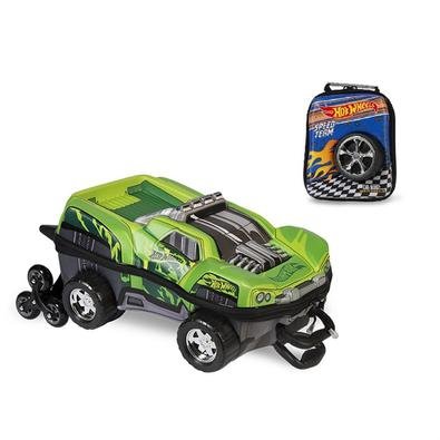 Mochila Escolar Hot Wheels Dawgzilla 3D com Rodinhas e Lancheira MaxToy |  KaBuM!