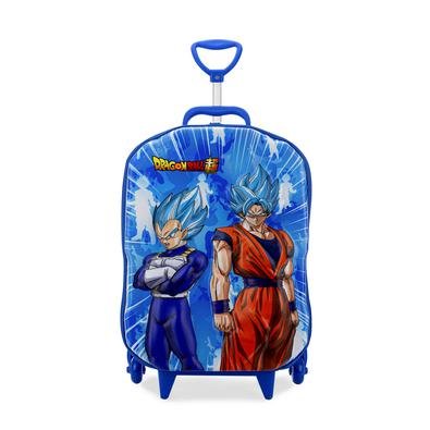 Mochila e Lancheira escolar Idade recomendada a partir de 4 anos 3 rodas de cada lado para auxiliar em escadas e calç,adas Altura com alç,a levantada